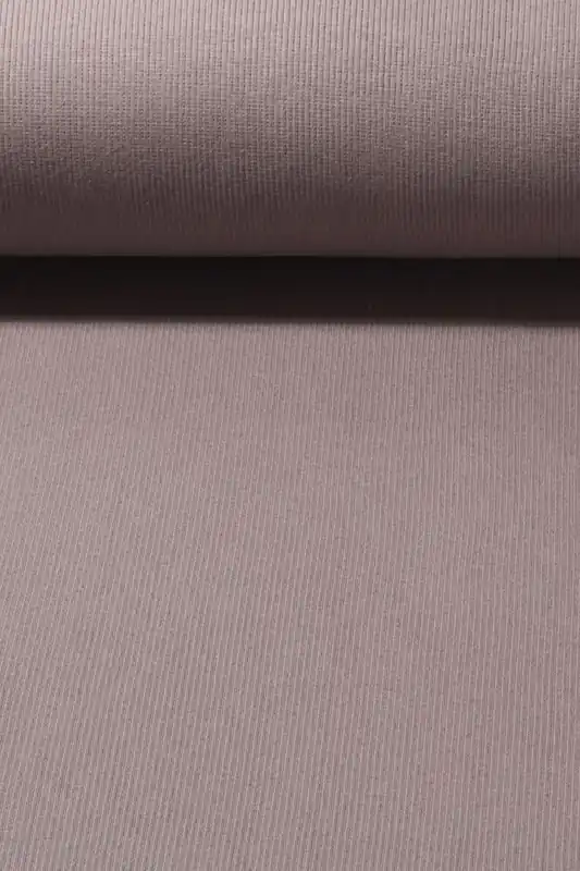 Rippjersey „Selma“ Uni Grau Neue Ware