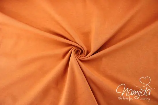 0,5 MTR. ♥ BIO SoMMER BAUMWOLL Sweat RoST/FRENCH TERRY ♥ Heißes Angebot