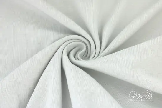 0,5 MTR. ♥ BIO SoMMER BAUMWOLL Sweat/FRENCH TERRY HeLLGRAU ♥ Must-Have