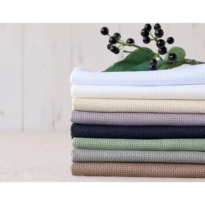 Olympus Handarbeitsstoff für Kreuzstich, Aida 14ct, 53x50cm, Baumwolle Exklusiv